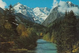 6992- POSTCARD, ZUGSPITZE MOUNTAIN GROUP, PANORAMA - Zugspitze