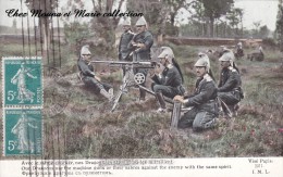 CPA MILITAIRE 1915 DRAGONS MITRAILLETTES POUR MORLON NANCY 2081 - Regimente