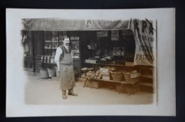 PARIS 11e    épicerie 16 Rue MORET CARTE PHOTO - Arrondissement: 11