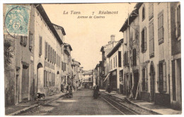 REALMONT - 81 - Tarn - Avenue De Castres - Realmont
