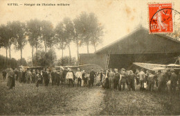 VITTEL (88) Aviation Avion Hangar De L'aviation Militaire Animation - Contrexeville