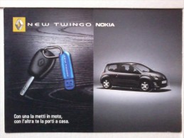 Cartolina -  New Twingo Nokia. - Motorradsport