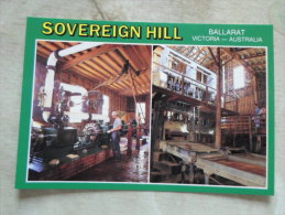 Australia  - Ballarat Sovereign Hill -   Gold Mining - Miners - Victoria     D120405 - Ballarat