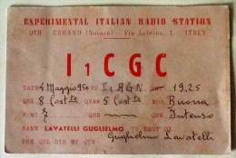 Radio Sperimentale Dati Di Frequenza Viaggiata Del 1956 - Storia