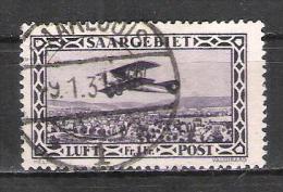 Sarre PA N° 2 Oblitéré - Airmail