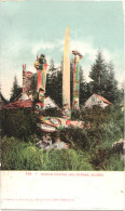 USA - ALASKA - Indian Graves And Totems - Edward H. Mitchell Publisher San Fransisco - Other & Unclassified