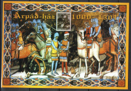 Hungary 2001. House Of Arpad Commemorative Sheet Special Catalogue Number: 2001/31. - Feuillets Souvenir