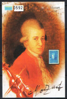 Hungary 2006. Composer W. A. Mozart Commemorative Sheet Special Catalogue Number: 2006/24. - Hojas Conmemorativas