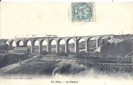 PICARDIE - 80 - SOMME -POIX DE PICARDIE -  Viaduc Avec Train - Poix-de-Picardie