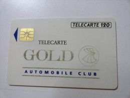 AUTOMOBILE CLUB GOLD (USED CARD) - Privat