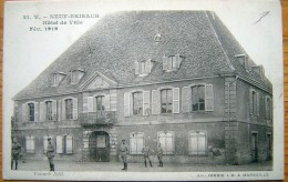 Cpa NEUF BRISCAH 68 Hôtel De Ville Février 1919 - Neuf Brisach