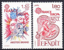 France 1980 Europa CEPT, Set MNH - Altri & Non Classificati