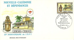 FDC - 1er Jour - First Day - Nouvelle Calédonie - New Caledonia - 30/04/1983 - 25° Anniversaire De L´OPT - FDC