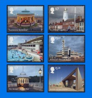 GB 2014-0044, Seaside Architecture, Set (6V) MNH - Ungebraucht