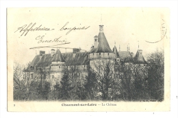 Cp, 41, Chaumont-sur-Loire, Le Château, Voyagée - Other & Unclassified