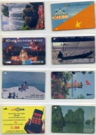 Full Collection Of Viet Nam Vietnam UNUSED Magnetic Phonecards / 20 Images Including Backsides - Viêt-Nam