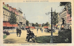 Toulouse - Square Wilson Et Allées Jean-Jaurès En 1939 - Carte APA - Toulouse