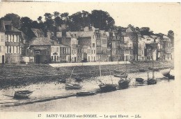 PICARDIE - 80 - SOMME - SAINT VALERY SUR SOMME - Quai Blavet - Saint Valery Sur Somme