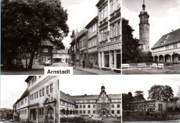 Arnstadt - S/w Mehrbildkarte 3 - Arnstadt