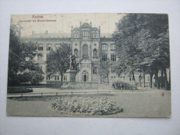 ROSTOCK , Schöne Karte Um 1916 ,  Mit  Stempel       2 Scan - Rostock