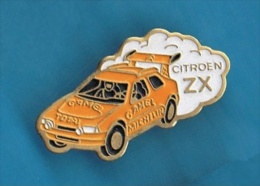 PIN´S //   . CITROËN ZX RALLYE CAMEL TROPHY MICHELIN - Rallye