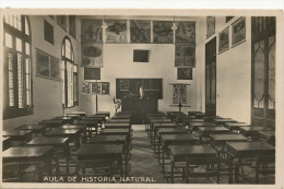 Real Photo 3 Cards Colegio De Belen Havana Fisica Quimica Historia Natural Physics Chemistry - Cuba