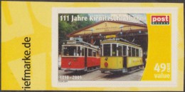 Allemagne 25 Juillet 2009. Poste Locale Post Modern De Dresde. 111 Ans Du Tram Kirnitzschtalbahn - Strassenbahnen