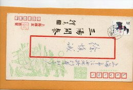 PR China Old Cover Mailed - Brieven En Documenten