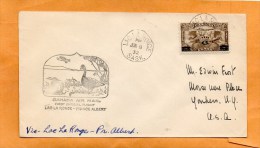 Lac La Ronge To Princ Rupert Canada 1932 Air Mail Cover - Primeros Vuelos