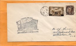Great Bear Lake To Forest Resolution Canada 1932 Air Mail Cover - Eerste Vluchten