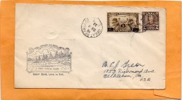 Great Bear Lake To Rae Canada 1932 Air Mail Cover - Eerste Vluchten