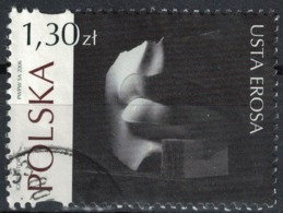 POLOGNE 2006 Oblitération Ronde Used Stamp Sculpture USTA EROSA - Used Stamps