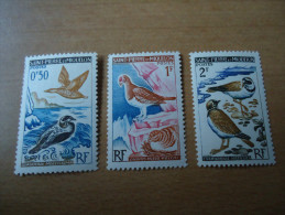 St.Pierre Et Miquelon: 3 Werte Vögel - Unused Stamps
