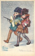 S. Bompard - Illustrateur - ** Bonne Année - Enfants - Jouets - Poupée ** - N° 567-1 - Cpa En Bon état. - Bompard, S.