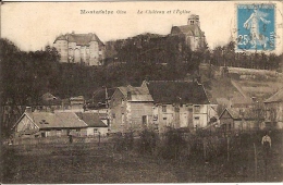 60 - Montataire (oise) - Le  Château Et L'Eglise - Montataire