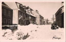 MOUTHE EN HIVER HOTEL DU COMMERCE ET QUARTIER DU BAS - Mouthe