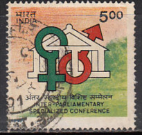 India Used 1997, Inter Conference On Partnership Between Men & Women @ Madras, Gender Sex Symbol. Science (sample Image) - Used Stamps