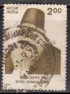 India Used 1998, Sir Syed Ahmad Khan, Social Reformer (sample Image) - Used Stamps