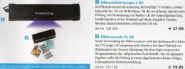 Filter Mit Phospor-Prüfer FL85 Neu 113€ Briefmarken Geld Münzen Paper Money LEUCHTTURM Filter+L85 Phosphoreszenz/UV-lamp - Altri Accessori