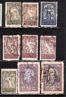 Yugoslavia Slovenia 1920 Stamps 9v Used - Usati