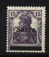 Saar,7c,xx,gep. - Unused Stamps