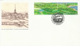 Canada 1995 Fortress Of Louisburg, King's Bastion And Garden FDC - 1991-2000