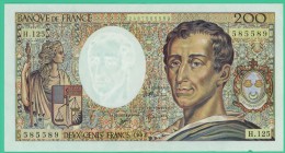 France -  200.Francs -  Montesquieu - N°.H.125 / 585589 - 1992 -  TTB - 200 F 1981-1994 ''Montesquieu''