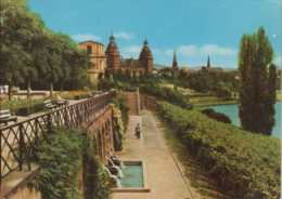 Aschaffenburg - Anlagen Beim Pompejanum Mit Blick Zum Schloß - Aschaffenburg