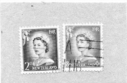 B - 1954/9   Nuova Zelanda - Queen Elizabeth II - Used Stamps