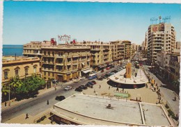 EGYPTE,EGYPT,ALEXANDRIE,A LEXANDRIEN,ALEXANDRIA,IL Y A 60 ANS ,VUE AERIENNE ,GARE - Alexandrie