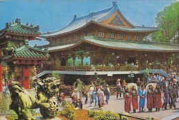 7001- POSTCARD, BRUHL- PHANTASIALAND PARK, CHINATOWN RESTAURANT, COSTUMES - Brühl