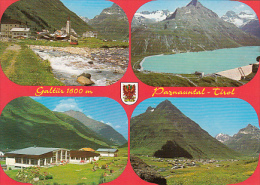 7127- POSTCARD, GALTUR- WINTER SPORTS TOWN, PANORAMA, LAKE, MOUNTAINS - Galtür