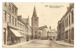Carte Postale - BREE - Eglise Et Hôtel De Ville - Kerk En Stadhuis - CPA   // - Bree