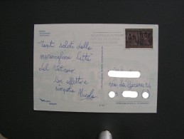 VATICANO Isolato 1999 REDENPTORIS HOMINUM Used Usato Busta Cover Isolated - Briefe U. Dokumente